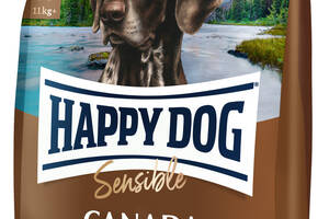 Happy Dog  Sensible Canada (Хэппи Дог Сенсибл Канада) сухой корм без злаков для собак при аллергии на корм