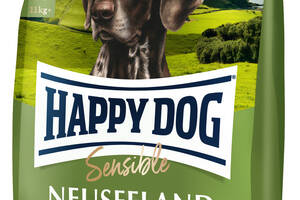 Happy Dog Sensible Neuseeland (Хэппи Дог Сенсибл Новая Зеландия) сухой корм без глютена для собак для ЖКТ 4 кг.