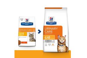 Hills PD Feline c/d Multicare Chicken (Хиллс ПД Филайн ц/д Мультикеа) для котов для мочевыводящих путей 0.4 кг