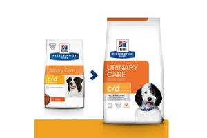 Hills Prescription Diet Canine c/d Multicare (Хиллс ПД Канин с/д) - корм для собак профилактика и лечения МКБ 4 кг.