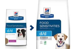 Hills Prescription Diet Canine d/d Dog Food Duck and Rice (Хиллс ПД Канин д/д Дог Фуд) для собак при аллергии