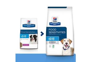 Hills Prescription Diet Canine d/d Dog Food Duck and Rice (Хиллс ПД Канин д/д Дог Фуд) для собак при аллергии 1.5 кг