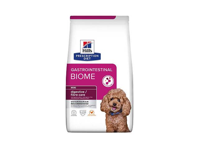 Hills Prescription Diet Canine Gastrointestinal Biome Mini (Хиллс ГастроинтестиналБиом) корм для собак для ЖКТ 3 кг.