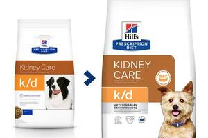 Hills Prescription Diet Canine k/d (Хиллс ПД Канин к/д) для собак при почечной и сердечной недостаточности