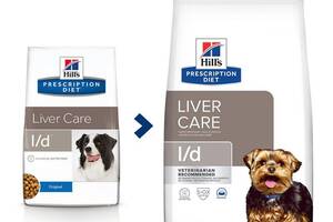 Hills Prescription Diet Canine l/d (Хиллс ПД Канин л/д) для собак при заболеваниях печени и липидозе 1.5 кг