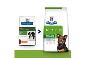 Hills Prescription Diet Canine Metabolic с курицей (Хиллс ПД Канин Метаболик) для собак при ожирении