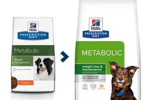 Hills Prescription Diet Canine Metabolic с курицей (Хиллс ПД Канин Метаболик) для собак при ожирении 12 кг