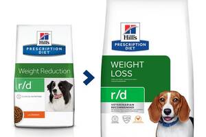 Hills Prescription Diet Canine r/d Weight Reduction (Хиллс ПД Канин р/д) для собак при ожирении 10 кг