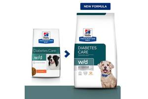 Hills Prescription Diet Canine w/d с курицей (Хиллс ПД Канин в/д) для собак при ожирении и сахарном диабете