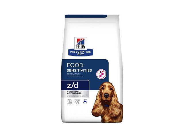 Hills Prescription Diet Canine Z/D (Хиллс З/Д) корм для собак с пищевой аллергией 3 кг.