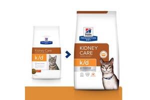 Hills Prescription Diet Feline k/d Chicken (Хиллс ПД Филайн к/д Курица) для котов для почек и сердца