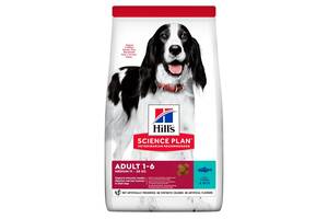 Hills Science Plan Canine Adult Medium Tuna Rice (Хиллс СП Канин Эдалт для средних собак 1-6 лет Тунец Рис) 12 кг