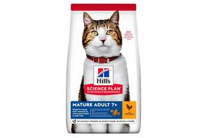 Hills Science Plan Feline Mature Adult 7+ Chicken (Хиллс СП Филайн Матюр Эдалт для котов старше 7 лет Курица)