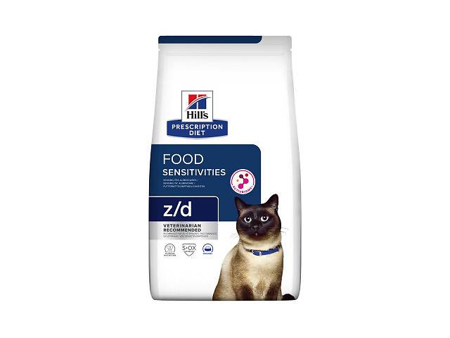 Hills SP Feline z/d Food Sensitivities (Хиллс з/д Фуд Сенситивит) корм для котов с чувствительным пищеварением 3 кг.