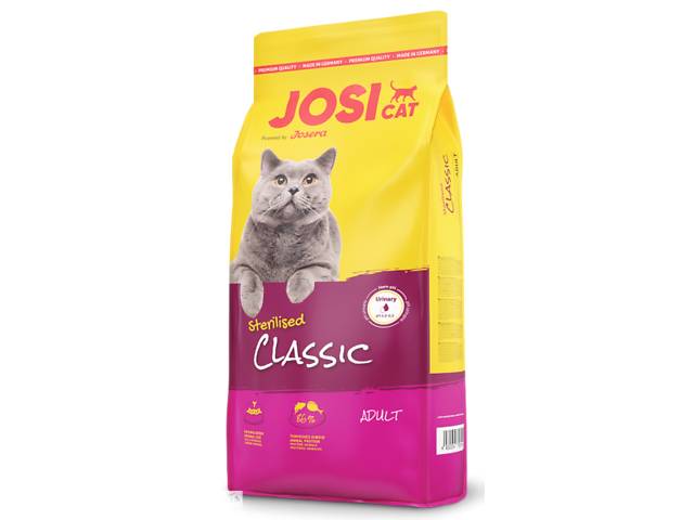 JosiCat Sterilised Classic (ЙозиКет Стерелайзд Клессик) сухой корм для стерилизованных котов всех пород