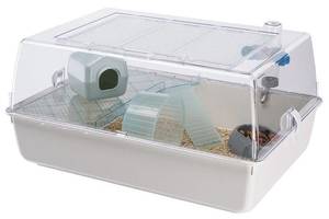 Клетка с открывающейся крышей для хомяков и грызунов Ferplast Mini Duna Hamster (Ферпласт Мини Дюна Хамстер) Белый