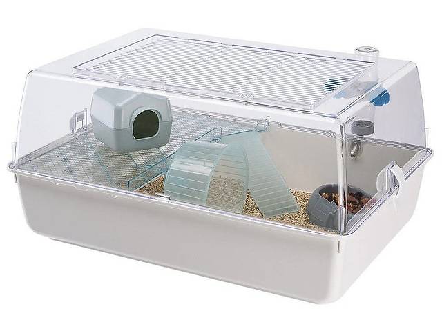 Клетка с открывающейся крышей для хомяков и грызунов Ferplast Mini Duna Hamster (Ферпласт Мини Дюна Хамстер) Белый