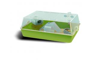 Клетка с открывающейся крышей для хомяков и грызунов Ferplast Mini Duna Hamster (Ферпласт Мини Дюна Хамстер) Зеленый