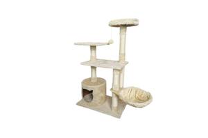 Когтеточка, домики, дряпка для кошек Avko CatTree 1306 Beige