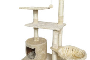 Когтеточка, домики, дряпка для кошек Avko CatTree 1306 Beige