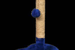 Когтеточка (дряпка) Мур-Мяу 'Амурчик-2' в джутовой веревке Синяя