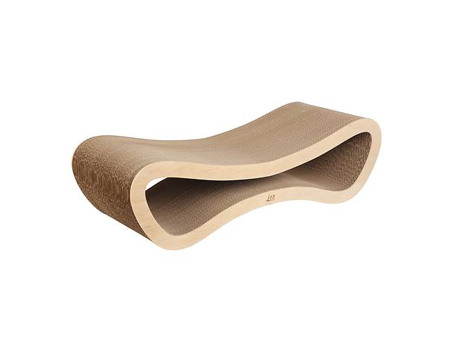 Кігтеточка лежанка Leo Pets Soft 77х22х30 см Wood