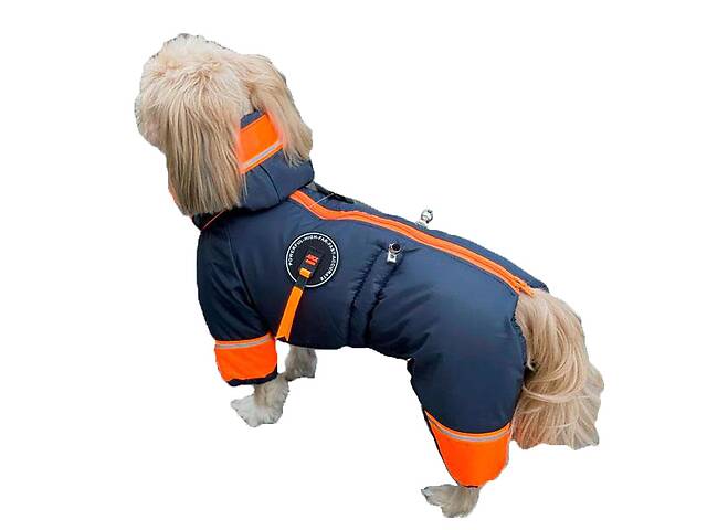 Комбинезон для собак мальчиков Fifa Красавец XS Оранжевый с синим