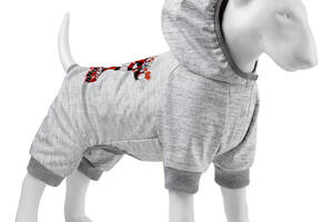 Комбинезон для собак WAUDOG Clothes xарли Квинн Софтшелл M35 B 54-60 см С 34-40 см