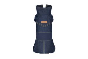 Комбинезон Pet Fashion Jeans M Темно-синий (4823082427123)