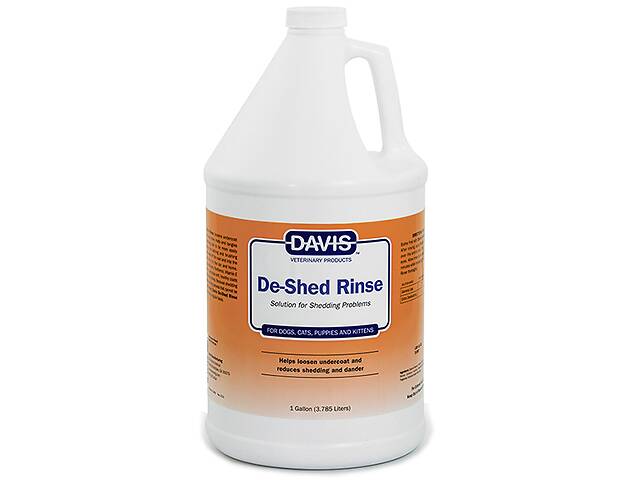 Кондиционер для облегчения линьки у собак и котов Davis De-Shed Rinse 3.79 л