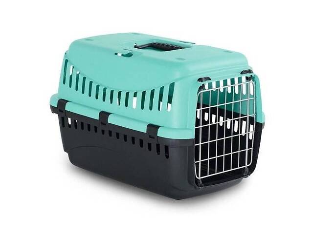 Контейнер-переноска для собак и кошек MP Bergamo Gipsy 58х38х38 см до 12 кг Blue (8058093271083)