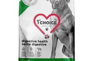 Корм 1st Choice Adult Medium and Large Breeds Digestive Health сухой с курицей для собак средних и крупных пород с чу...