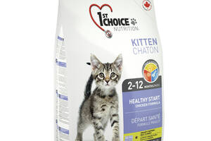 Корм 1st Choice Kitten сухой с курицей для котят 2.72 кг