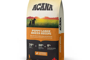 Корм Acana Puppy Large Breed Recipe сухой для щенят крупных пород 17 кг