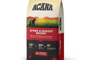 Корм Acana Sport Agility Recipe сухой для активных собак всех возрастов 17 кг