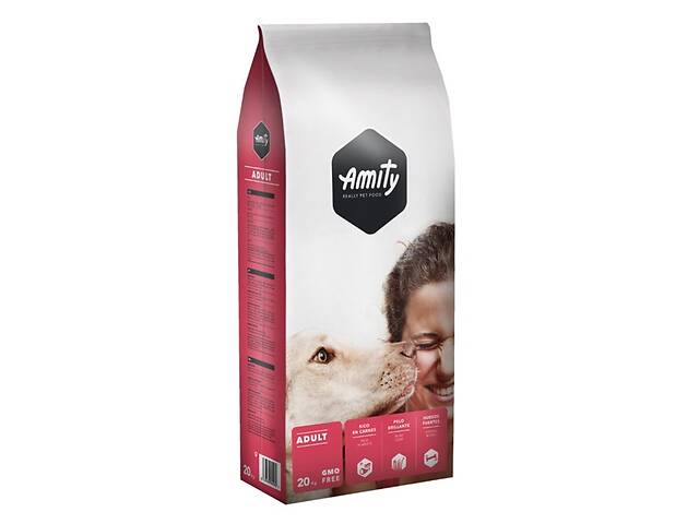 Корм Amity Premium Eco Adult Dog сухой с ассорти мяса для взрослых собак 20 кг
