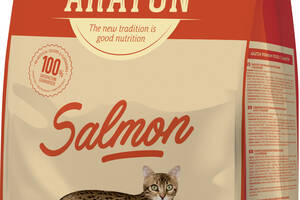 Корм ARATON SALMON Adult All Breeds сухой с лососем для взрослых котов 15 кг