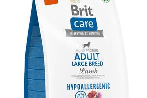 Корм Brit Care Adult Large Breed Lamb сухой с ягненком для взрослых собак крупных пород 3 кг