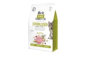 Корм Brit Care Sterilized Immunity Support сухой со свининой для укрепления иммунитета у стерилизованных котов 2 кг