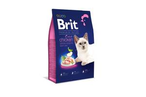 Корм Brit Premium by Nature Cat Adult Chicken сухой с курицей для взрослых котов 8.0 кг