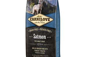 Корм Carnilove Dog Adult Salmon сухой с лососем для взрослых собак 12 кг