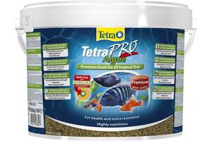 Корм для аквариумных рыб в чипсах Tetra Pro Algae 10 л (4004218138827)