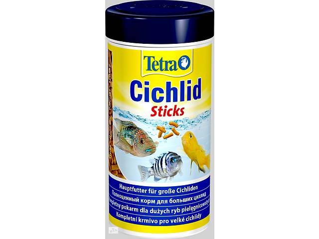 Корм для аквариумных рыб в палочках Tetra Cichlid Sticks 500 мл (4004218767409)