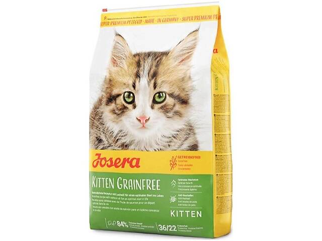 Корм для кошек Josera Kitten grainfree 10 кг (4032254754992)