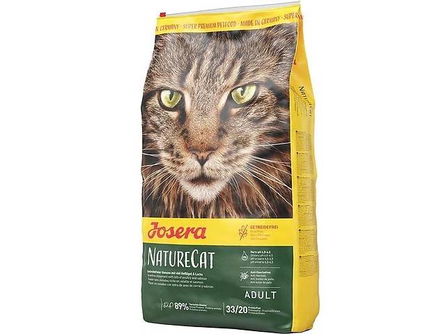 Корм для котів Josera NatureCat 10 кг (4032254749288)