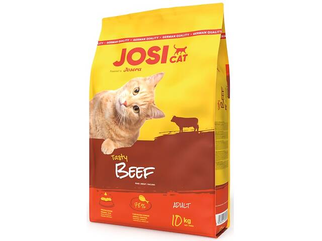 Корм для котов Josera JosiCat Tasty Beef говядина сухой (27.5/9) 10 кг