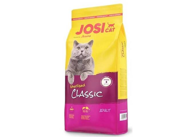 Корм для котов Josi Cat Sterilised Classic 10 кг (4032254753421)