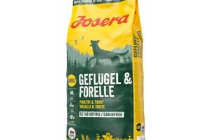 Корм для собак Josera Geflügel Forelle 15 кг (4032254747925)