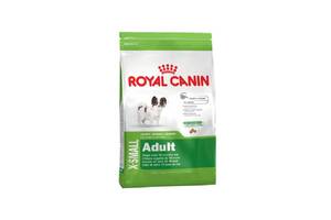 Корм для собак миниатюрныx размеров от 10 месяцев до 8 лет весом до 4 кг Royal Canin XSmall Adult 1.5 кг (1003015)