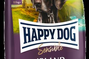 Корм для собак средних и больших пород для нормализации линьки и проблем с кожей Happy Dog Ireland 12.5 кг